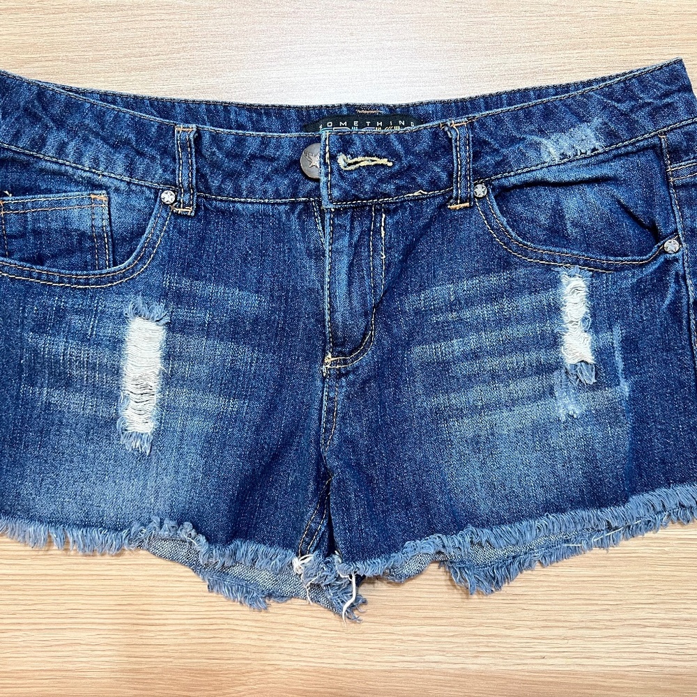 Something Trickie denim shorts size 11